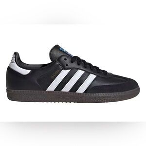Adidas Samba Black Leather Sneakers